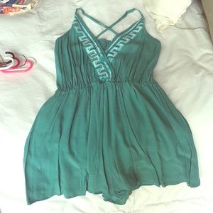 Green romper